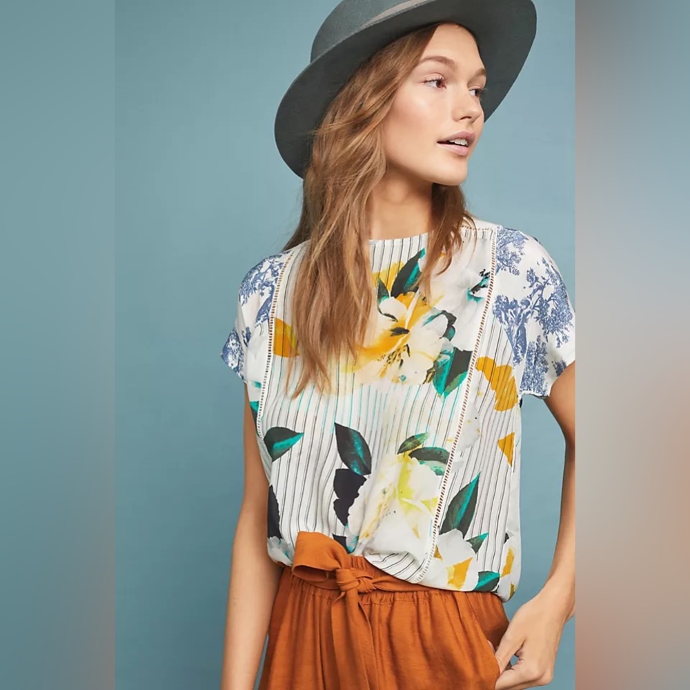 Southern Silk Top by Maeve